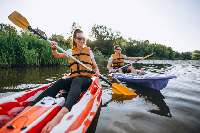 Tourism, kayaking